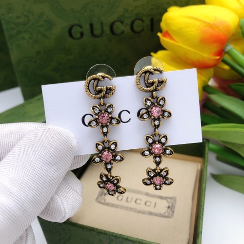 Cheap Gucci Earrings For Women #1228766 Replica Wholesale [$32.00 USD] [ITEM#1228766] on Replica Gucci Earrings