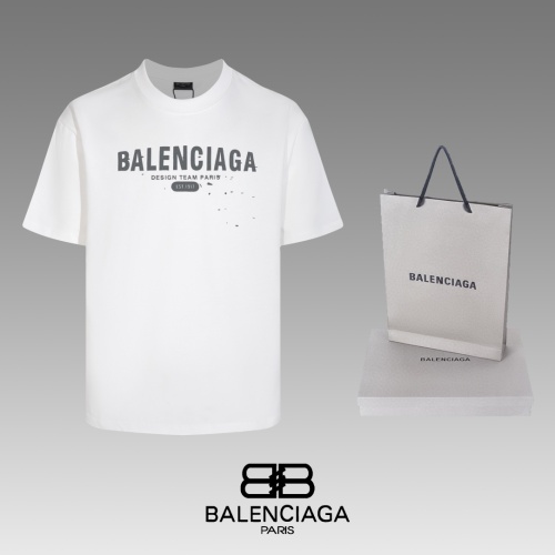 Cheap Balenciaga T-Shirts Short Sleeved For Unisex #1228767 Replica Wholesale [$39.00 USD] [ITEM#1228767] on Replica Balenciaga T-Shirts