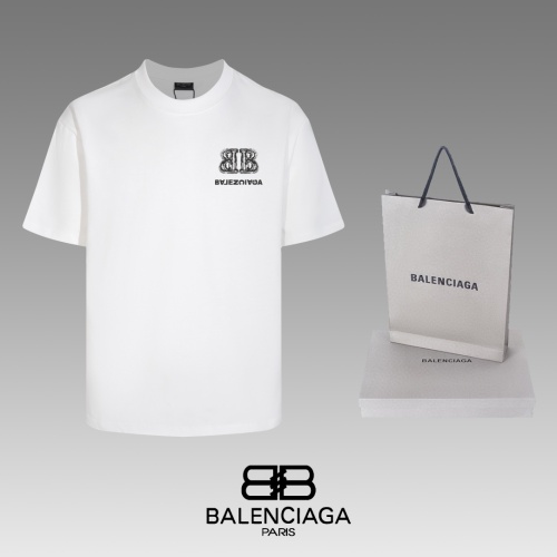 Cheap Balenciaga T-Shirts Short Sleeved For Unisex #1228770 Replica Wholesale [$39.00 USD] [ITEM#1228770] on Replica Balenciaga T-Shirts