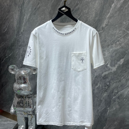 Cheap Chrome Hearts T-Shirts Short Sleeved For Unisex #1228773 Replica Wholesale [$34.00 USD] [ITEM#1228773] on Replica Chrome Hearts T-Shirts