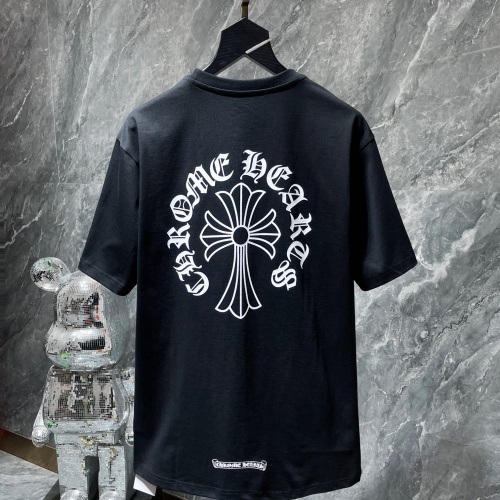 Cheap Chrome Hearts T-Shirts Short Sleeved For Unisex #1228776 Replica Wholesale [$34.00 USD] [ITEM#1228776] on Replica Chrome Hearts T-Shirts