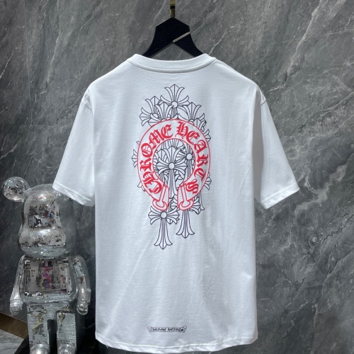 Cheap Chrome Hearts T-Shirts Short Sleeved For Unisex #1228782 Replica Wholesale [$34.00 USD] [ITEM#1228782] on Replica Chrome Hearts T-Shirts