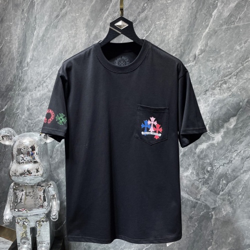 Cheap Chrome Hearts T-Shirts Short Sleeved For Unisex #1228785 Replica Wholesale [$34.00 USD] [ITEM#1228785] on Replica Chrome Hearts T-Shirts