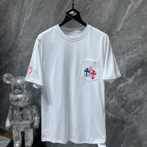 Cheap Chrome Hearts T-Shirts Short Sleeved For Unisex #1228788 Replica Wholesale [$34.00 USD] [ITEM#1228788] on Replica Chrome Hearts T-Shirts