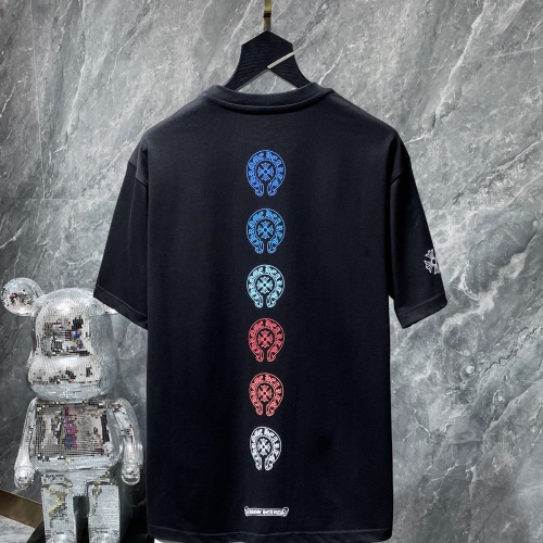 Cheap Chrome Hearts T-Shirts Short Sleeved For Unisex #1228791 Replica Wholesale [$34.00 USD] [ITEM#1228791] on Replica Chrome Hearts T-Shirts