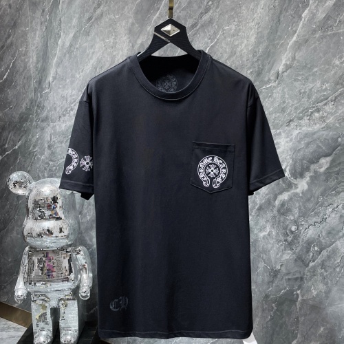 Cheap Chrome Hearts T-Shirts Short Sleeved For Unisex #1228791 Replica Wholesale [$34.00 USD] [ITEM#1228791] on Replica Chrome Hearts T-Shirts