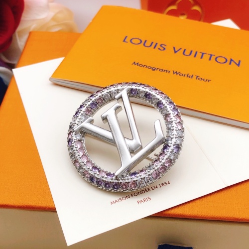 Cheap Louis Vuitton LV Brooches For Women #1228801 Replica Wholesale [$32.00 USD] [ITEM#1228801] on Replica Louis Vuitton LV Brooches