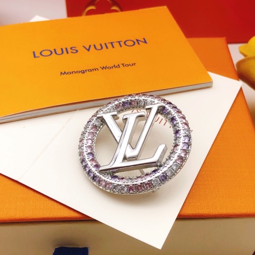 Cheap Louis Vuitton LV Brooches For Women #1228801 Replica Wholesale [$32.00 USD] [ITEM#1228801] on Replica Louis Vuitton LV Brooches