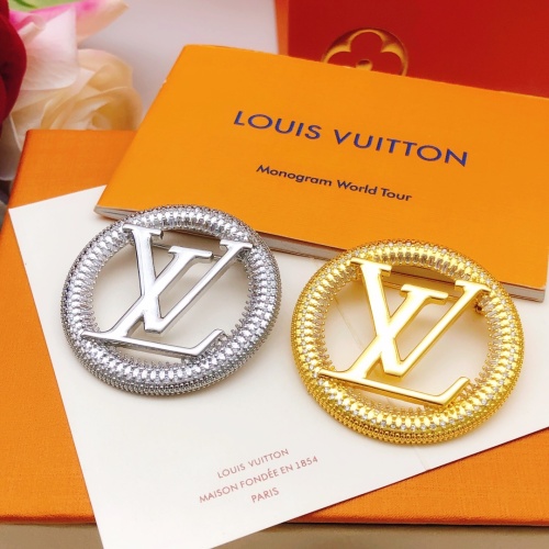 Cheap Louis Vuitton LV Brooches For Women #1228805 Replica Wholesale [$32.00 USD] [ITEM#1228805] on Replica Louis Vuitton LV Brooches