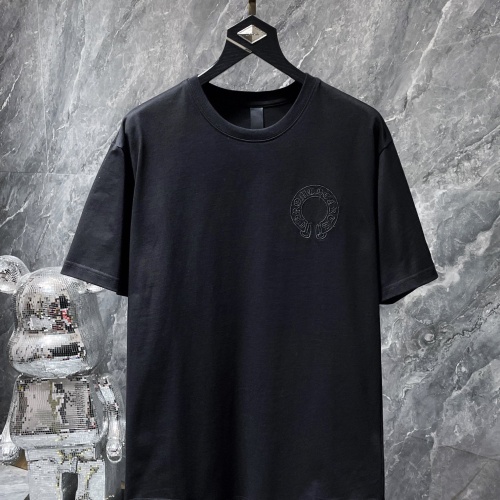 Cheap Chrome Hearts T-Shirts Short Sleeved For Unisex #1228807 Replica Wholesale [$38.00 USD] [ITEM#1228807] on Replica Chrome Hearts T-Shirts