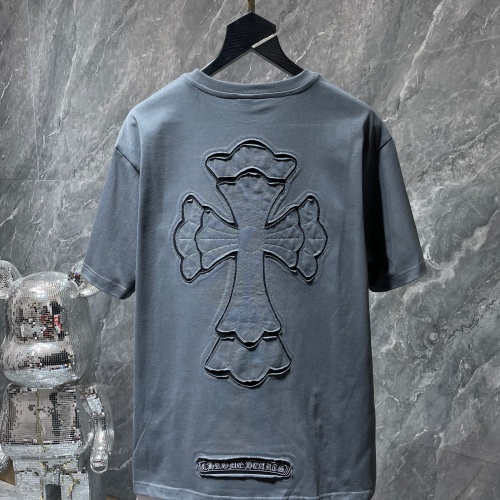 Cheap Chrome Hearts T-Shirts Short Sleeved For Unisex #1228809 Replica Wholesale [$38.00 USD] [ITEM#1228809] on Replica Chrome Hearts T-Shirts