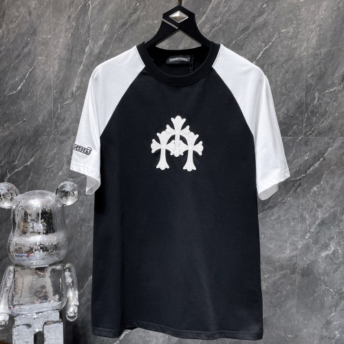 Cheap Chrome Hearts T-Shirts Short Sleeved For Unisex #1228814 Replica Wholesale [$39.00 USD] [ITEM#1228814] on Replica Chrome Hearts T-Shirts