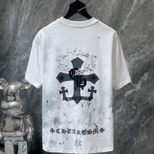 Cheap Chrome Hearts T-Shirts Short Sleeved For Unisex #1228823 Replica Wholesale [$39.00 USD] [ITEM#1228823] on Replica Chrome Hearts T-Shirts