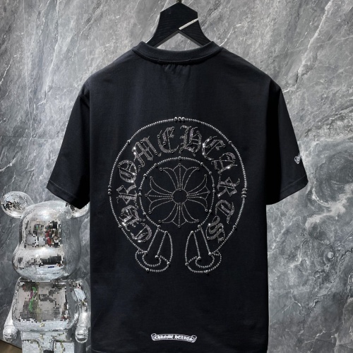 Cheap Chrome Hearts T-Shirts Short Sleeved For Unisex #1228824 Replica Wholesale [$39.00 USD] [ITEM#1228824] on Replica Chrome Hearts T-Shirts