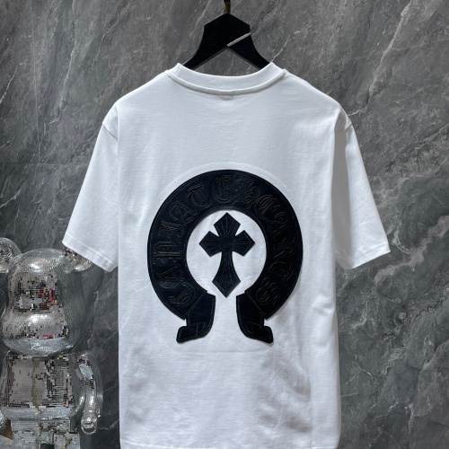 Cheap Chrome Hearts T-Shirts Short Sleeved For Unisex #1228830 Replica Wholesale [$39.00 USD] [ITEM#1228830] on Replica Chrome Hearts T-Shirts