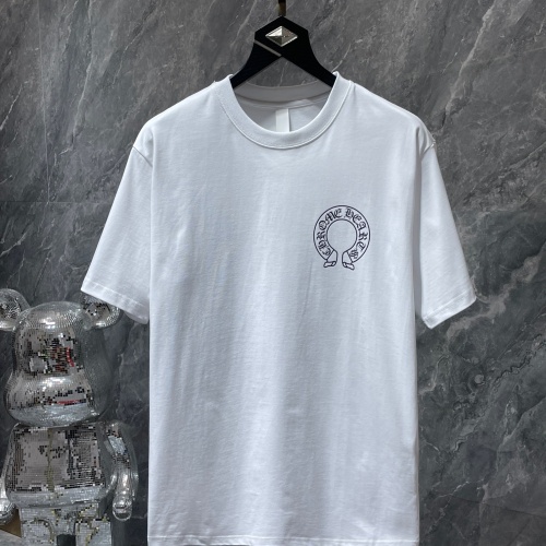 Cheap Chrome Hearts T-Shirts Short Sleeved For Unisex #1228830 Replica Wholesale [$39.00 USD] [ITEM#1228830] on Replica Chrome Hearts T-Shirts