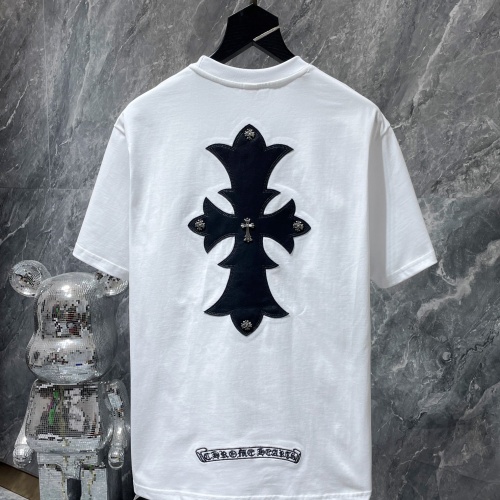 Cheap Chrome Hearts T-Shirts Short Sleeved For Unisex #1228831 Replica Wholesale [$40.00 USD] [ITEM#1228831] on Replica Chrome Hearts T-Shirts