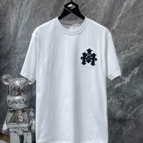 Cheap Chrome Hearts T-Shirts Short Sleeved For Unisex #1228831 Replica Wholesale [$40.00 USD] [ITEM#1228831] on Replica Chrome Hearts T-Shirts