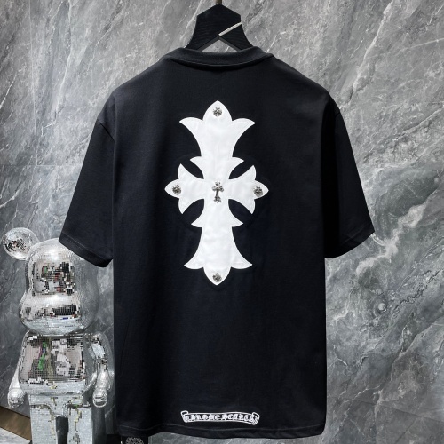 Cheap Chrome Hearts T-Shirts Short Sleeved For Unisex #1228832 Replica Wholesale [$40.00 USD] [ITEM#1228832] on Replica Chrome Hearts T-Shirts