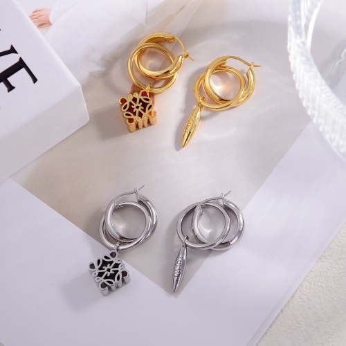 Cheap LOEWE Earrings For Women #1228878 Replica Wholesale [$32.00 USD] [ITEM#1228878] on Replica LOEWE Earrings