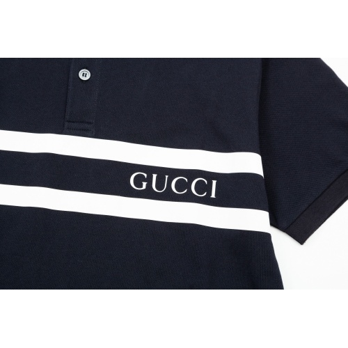 Cheap Gucci T-Shirts Short Sleeved For Men #1228910 Replica Wholesale [$48.00 USD] [ITEM#1228910] on Replica Gucci T-Shirts