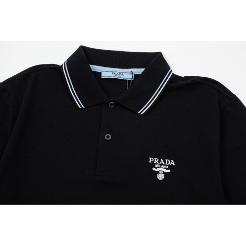 Cheap Prada T-Shirts Short Sleeved For Men #1228927 Replica Wholesale [$48.00 USD] [ITEM#1228927] on Replica Prada T-Shirts