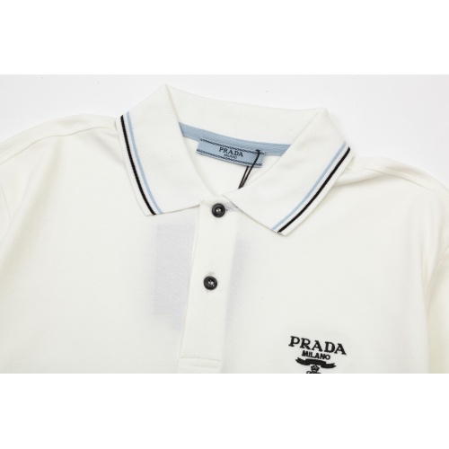 Cheap Prada T-Shirts Short Sleeved For Men #1228928 Replica Wholesale [$48.00 USD] [ITEM#1228928] on Replica Prada T-Shirts