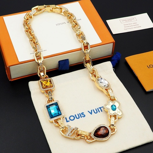 Cheap Louis Vuitton Necklaces For Women #1228959 Replica Wholesale [$45.00 USD] [ITEM#1228959] on Replica Louis Vuitton Necklaces