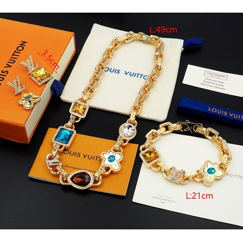 Cheap Louis Vuitton LV Jewelry Set For Women #1228970 Replica Wholesale [$88.00 USD] [ITEM#1228970] on Replica Louis Vuitton LV Jewelry Set