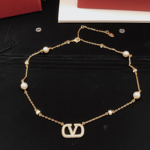 Cheap Valentino Necklaces For Women #1228991 Replica Wholesale [$36.00 USD] [ITEM#1228991] on Replica Valentino Necklaces