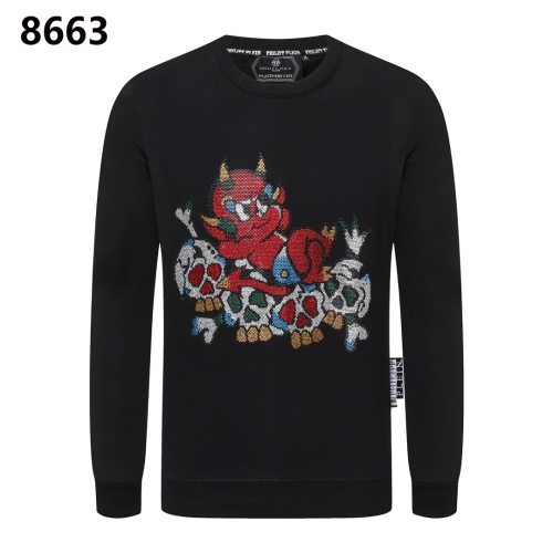 Cheap Philipp Plein PP Hoodies Long Sleeved For Men #1229076 Replica Wholesale [$45.00 USD] [ITEM#1229076] on Replica Philipp Plein PP Hoodies