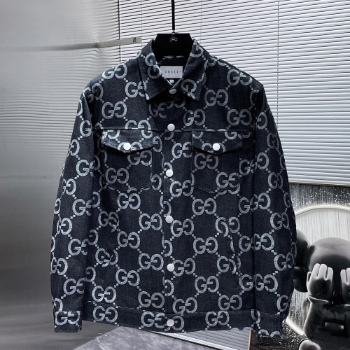 Cheap Gucci Jackets Long Sleeved For Men #1229112 Replica Wholesale [$60.00 USD] [ITEM#1229112] on Replica Gucci Jackets