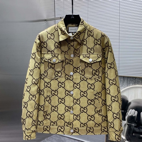 Cheap Gucci Jackets Long Sleeved For Men #1229113 Replica Wholesale [$60.00 USD] [ITEM#1229113] on Replica Gucci Jackets