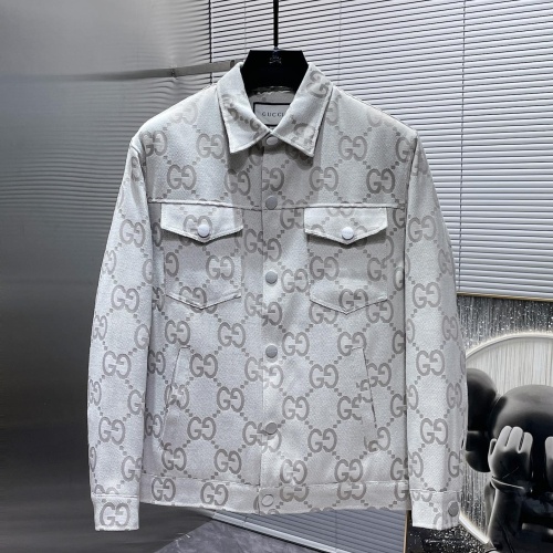 Cheap Gucci Jackets Long Sleeved For Men #1229114 Replica Wholesale [$60.00 USD] [ITEM#1229114] on Replica Gucci Jackets