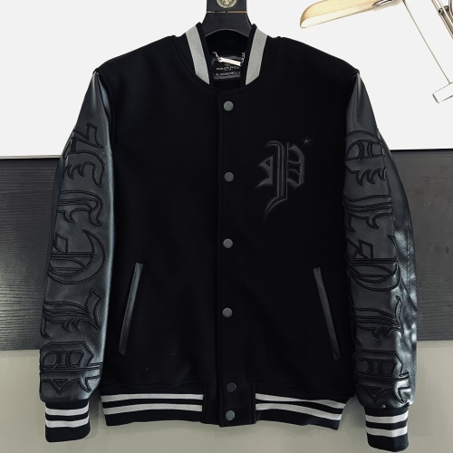 Cheap Philipp Plein PP Jackets Long Sleeved For Men #1229125 Replica Wholesale [$115.00 USD] [ITEM#1229125] on Replica Philipp Plein PP Jackets