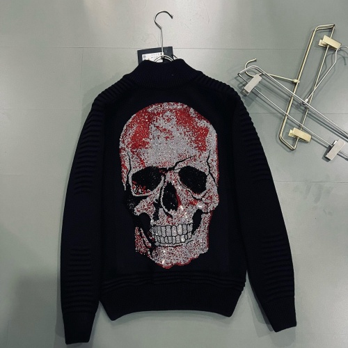 Cheap Philipp Plein PP Jackets Long Sleeved For Men #1229151 Replica Wholesale [$102.00 USD] [ITEM#1229151] on Replica Philipp Plein PP Jackets