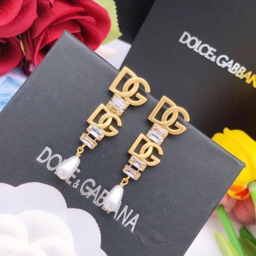 Cheap Dolce &amp; Gabbana D&amp;G Earrings For Women #1229155 Replica Wholesale [$27.00 USD] [ITEM#1229155] on Replica Dolce &amp; Gabbana D&amp;G Earrings