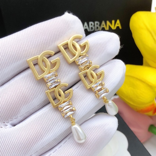 Cheap Dolce &amp; Gabbana D&amp;G Earrings For Women #1229155 Replica Wholesale [$27.00 USD] [ITEM#1229155] on Replica Dolce &amp; Gabbana D&amp;G Earrings