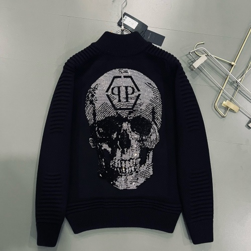 Cheap Philipp Plein PP Jackets Long Sleeved For Men #1229157 Replica Wholesale [$102.00 USD] [ITEM#1229157] on Replica Philipp Plein PP Jackets