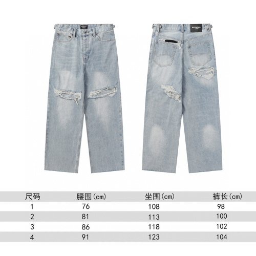 Cheap Balenciaga Jeans For Unisex #1229204 Replica Wholesale [$82.00 USD] [ITEM#1229204] on Replica Balenciaga Jeans