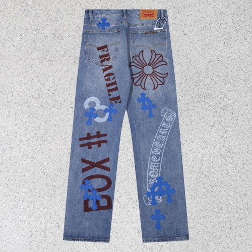 Cheap Chrome Hearts Jeans For Unisex #1229243 Replica Wholesale [$60.00 USD] [ITEM#1229243] on Replica Chrome Hearts Jeans