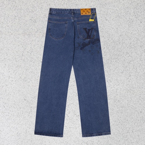 Cheap Louis Vuitton LV Jeans For Unisex #1229255 Replica Wholesale [$56.00 USD] [ITEM#1229255] on Replica Louis Vuitton LV Jeans