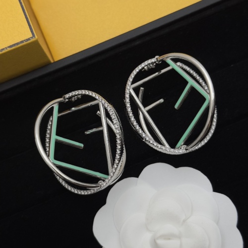 Cheap Fendi Earrings For Women #1229341 Replica Wholesale [$38.00 USD] [ITEM#1229341] on Replica Fendi Earrings