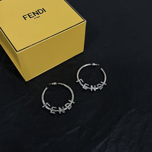 Cheap Fendi Earrings For Women #1229344 Replica Wholesale [$38.00 USD] [ITEM#1229344] on Replica Fendi Earrings