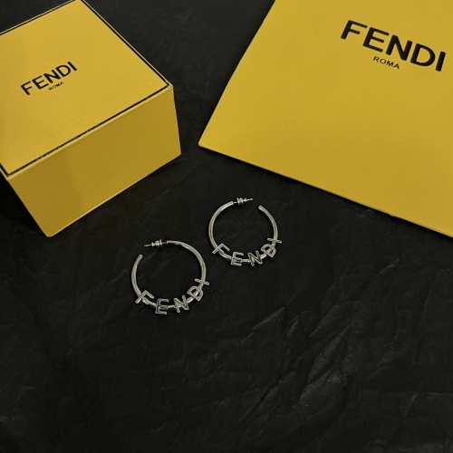 Cheap Fendi Earrings For Women #1229344 Replica Wholesale [$38.00 USD] [ITEM#1229344] on Replica Fendi Earrings