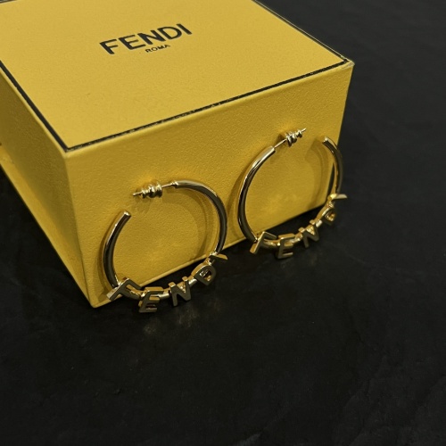 Cheap Fendi Earrings For Women #1229345 Replica Wholesale [$38.00 USD] [ITEM#1229345] on Replica Fendi Earrings