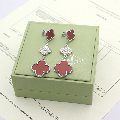 Cheap Van Cleef &amp; Arpels Earrings For Women #1229392 Replica Wholesale [$38.00 USD] [ITEM#1229392] on Replica Van Cleef &amp; Arpels Earrings