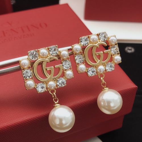 Cheap Gucci Earrings For Women #1229435 Replica Wholesale [$32.00 USD] [ITEM#1229435] on Replica Gucci Earrings