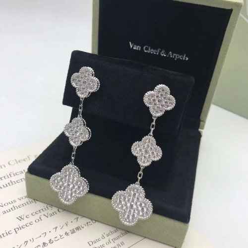 Cheap Van Cleef &amp; Arpels Earrings For Women #1229462 Replica Wholesale [$38.00 USD] [ITEM#1229462] on Replica Van Cleef &amp; Arpels Earrings