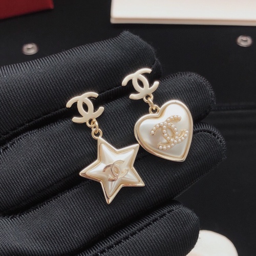 Cheap Chanel Earrings For Women #1229502 Replica Wholesale [$27.00 USD] [ITEM#1229502] on Replica Chanel Earrings